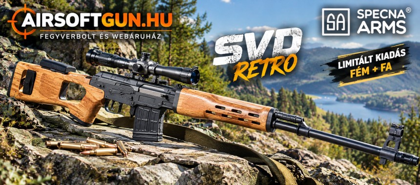 Specna Arms SVD Dragunov FÉM/FA