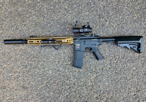 Specna Arms Daniel Defense® RIS III HAL ETU Gen.2 chaos bronze airsoft puska