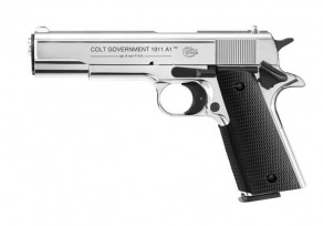 Colt Government 1911A1 Polirozott króm 9mm PAK gázpisztoly