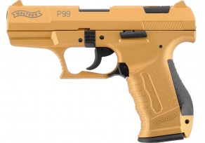 Walther P99 arany cerakote gázpisztoly 9mm PAK