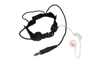 Z-TAC Z033 gégemikrofon headsettel